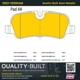 Purchase Top-Quality QUALITY-BUILT - 1001-1099AM - Rear Disc Brake Pad Set pa4