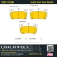 Purchase Top-Quality QUALITY-BUILT - 1001-1113M - Rear Disc Brake Pad Set pa4