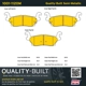 Purchase Top-Quality QUALITY-BUILT - 1001-1120M - Rear Disc Brake Pad Set pa2