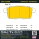 Purchase Top-Quality QUALITY-BUILT - 1001-1259M - Rear Disc Brake Pad Set pa4