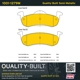 Purchase Top-Quality QUALITY-BUILT - 1001-1279M - Rear Disc Brake Pad Set pa4