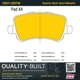 Purchase Top-Quality QUALITY-BUILT - 1001-1307M - Rear Disk Brake Pad Set pa6