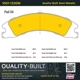 Purchase Top-Quality QUALITY-BUILT - 1001-1330M - Rear Disk Brake Pad Set pa6