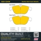 Purchase Top-Quality QUALITY-BUILT - 1001-1341M - Rear Disc Brake Pad Set pa6