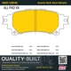 Purchase Top-Quality QUALITY-BUILT - 1001-1391M - Rear Disc Brake Pad Set pa6