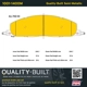 Purchase Top-Quality QUALITY-BUILT - 1001-1400M - Rear Disc Brake Pad Set pa6