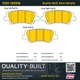 Purchase Top-Quality QUALITY-BUILT - 1001-1659M - Rear Disc Brake Pad Set pa2