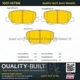 Purchase Top-Quality Rear Semi Metallic Pads by QUALITY-BUILT - 1001-1679M pa1