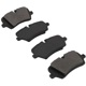 Purchase Top-Quality QUALITY-BUILT - 1001-1692M - Rear Disc Brake Pad Set pa2