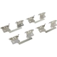 Purchase Top-Quality QUALITY-BUILT - 1001-1707M - Rear Semi Metallic Pads pa1