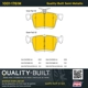 Purchase Top-Quality QUALITY-BUILT - 1001-1761M - Rear Disc Brake Pad Set pa2