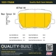 Purchase Top-Quality QUALITY-BUILT - 1001-1766M - Disc Brake Pad Set pa4