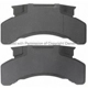 Purchase Top-Quality Rear Semi Metallic Pads by QUALITY-BUILT - 1002-0224M pa7