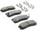 Purchase Top-Quality QUALITY-BUILT - 1002-0383M - Rear Disc Brake Pad Set pa1