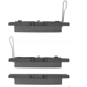 Purchase Top-Quality QUALITY-BUILT - 1002-0537AM - Brake Pad Set pa2