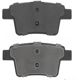 Purchase Top-Quality QUALITY-BUILT - 1002-1071M - Rear Disc Brake Pad Set pa5