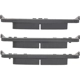 Purchase Top-Quality QUALITY-BUILT - 1002-1707M - Rear Disc Brake Pad Set pa4
