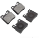 Purchase Top-Quality QUALITY-BUILT - 1003-0495M - Rear Disc Brake Pad Set pa1