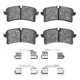 Purchase Top-Quality QUALITY-BUILT - 1003-1780M - Rear Disc Brake Pad Set pa1