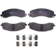 Purchase Top-Quality RAYBESTOS - PGD2225M - Rear Disc Brake Pads pa1