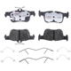 Purchase Top-Quality RAYBESTOS - PGD2384M - Rear Semi Metallic Pads pa1