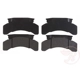 Purchase Top-Quality Rear Semi Metallic Pads by RAYBESTOS - PGD224M pa1