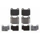Purchase Top-Quality Plaquettes arrière semi-métallique par RAYBESTOS - PGD961M pa5