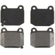 Purchase Top-Quality Rear Semi Metallic Pads by RAYBESTOS - PGD961M pa8