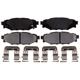 Purchase Top-Quality Hybrid Rear Semi Metallic Pads - RAYBESTOS Specialty - SP1114XPH pa12