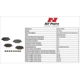 Purchase Top-Quality Rear Semi Metallic Pads by RS PARTS - RSD1377MH pa3