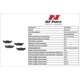 Purchase Top-Quality Rear Semi Metallic Pads by RS PARTS - RSD641M pa2