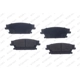 Purchase Top-Quality Plaquettes arrière semi-métallique par RS PARTS - RSD1020AMH pa2
