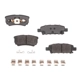 Purchase Top-Quality RS PARTS - RSD1037MH - Rear Semi Metallic Pads pa1