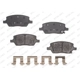 Purchase Top-Quality RS PARTS - RSD1093MH - Rear Semi Metallic Pads pa1