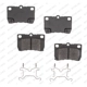 Purchase Top-Quality Rear Semi Metallic Pads by RS PARTS - RSD1113MH pa1
