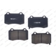 Purchase Top-Quality Plaquettes arrière semi-métallique par RS PARTS - RSD1428M pa2