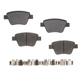 Purchase Top-Quality RS PARTS - RSD1456MH - Rear Semi Metallic Pads pa2