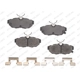 Purchase Top-Quality Rear Semi Metallic Pads by RS PARTS - RSD1465MH pa1