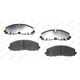 Purchase Top-Quality Rear Semi Metallic Pads by RS PARTS - RSD1659M pa1