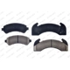 Purchase Top-Quality Rear Semi Metallic Pads by RS PARTS - RSD225M pa1