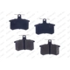 Purchase Top-Quality Plaquettes arrière semi-métallique par RS PARTS - RSD228M pa2