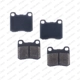 Purchase Top-Quality Rear Semi Metallic Pads by RS PARTS - RSD335M pa2