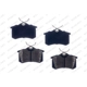 Purchase Top-Quality Plaquettes arrière semi-métallique par RS PARTS - RSD340MH pa2