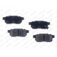 Purchase Top-Quality Plaquettes arrière semi-métallique par RS PARTS - RSD374MH pa2
