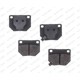 Purchase Top-Quality Plaquettes arrière semi-métallique par RS PARTS - RSD461M pa1