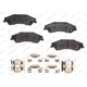 Purchase Top-Quality RS PARTS - RSD729MH - Rear Semi Metallic Pads pa1