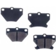 Purchase Top-Quality Rear Semi Metallic Pads by RS PARTS - RSD823M pa1