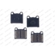 Purchase Top-Quality Rear Semi Metallic Pads by RS PARTS - RSD96M pa3