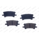 Purchase Top-Quality Rear Semi Metallic Pads by RS PARTS - RSD996MH pa2