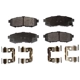 Purchase Top-Quality Rear Semi Metallic Pads by TRANSIT WAREHOUSE - PPF-D1073 pa3